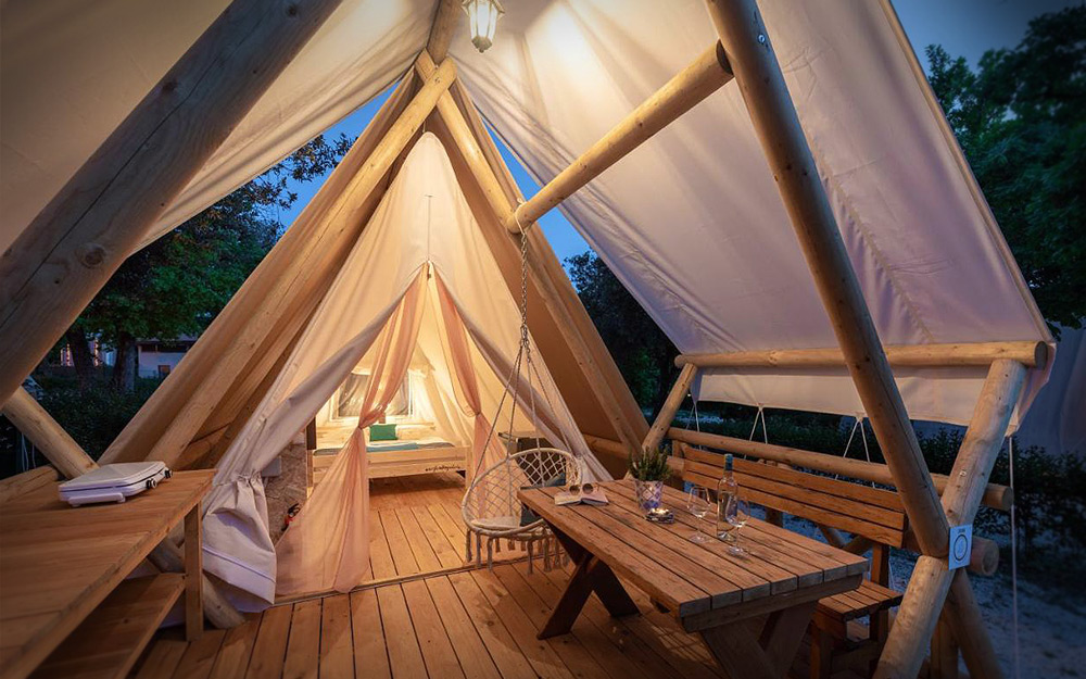 camping tente aventure