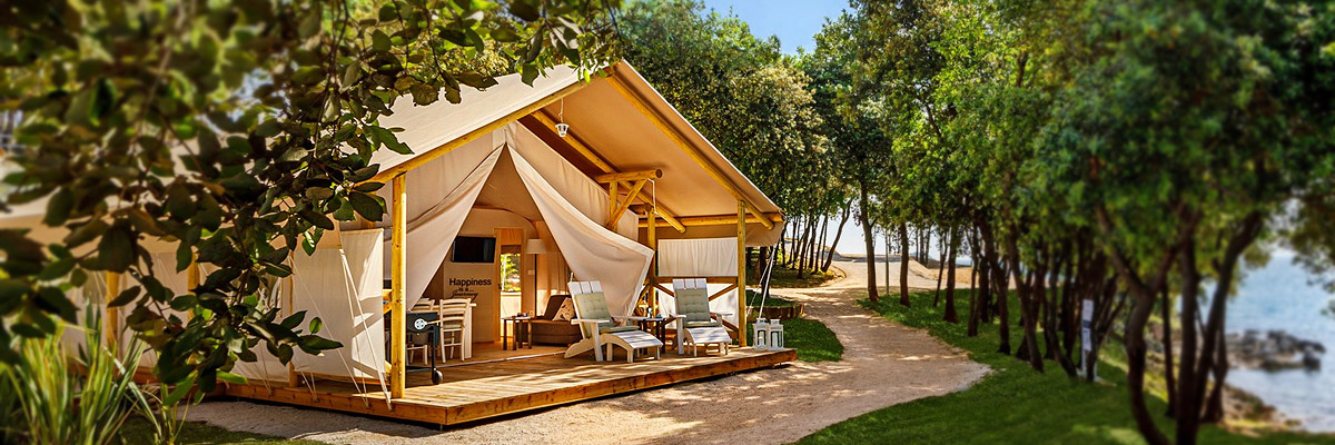 tente glamping confort luxe jour