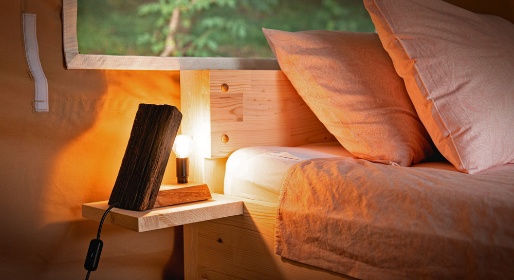 tente confort glamping izy